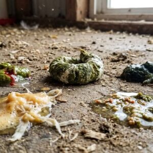 Afwijkende kippenpoep