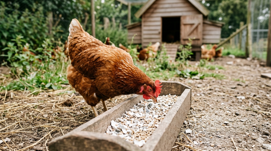 Calcium bij kippen