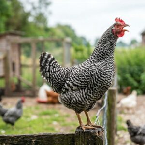 Mijn hen kraait als een haan